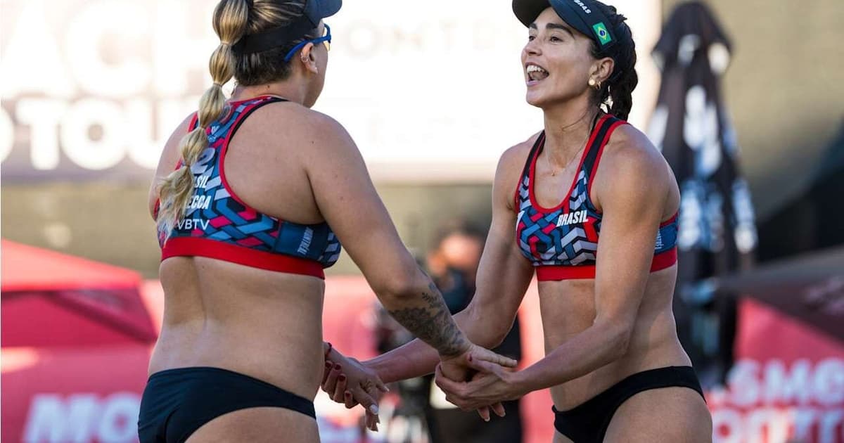 Vôlei de praia: Carol Solberg e Rebecca são bicampeãs do Circuito Mundial