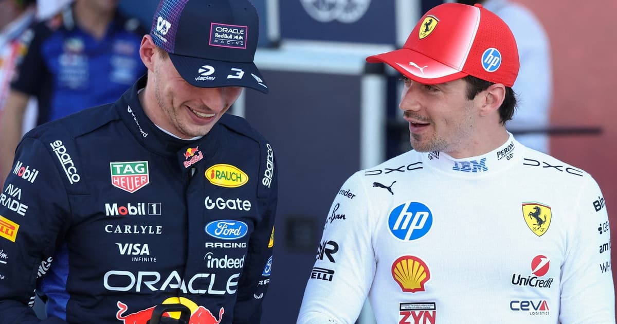 Leclerc admite que gostaria de formar dupla com Verstappen na F1