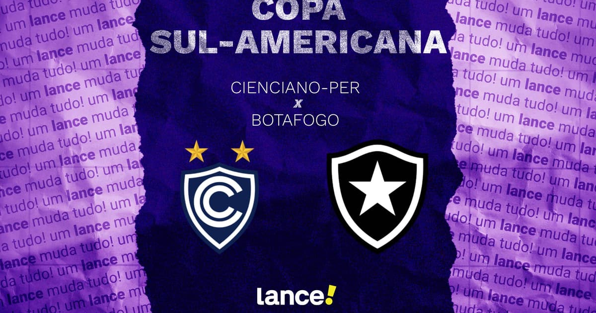 Cienciano x Botafogo: onde assistir e prováveis escalações pela Sul-Americana