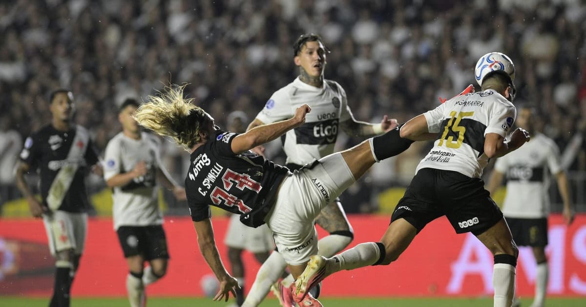 Vasco pressiona, mas empata sem gols com o Olimpia pela Sul-Americana