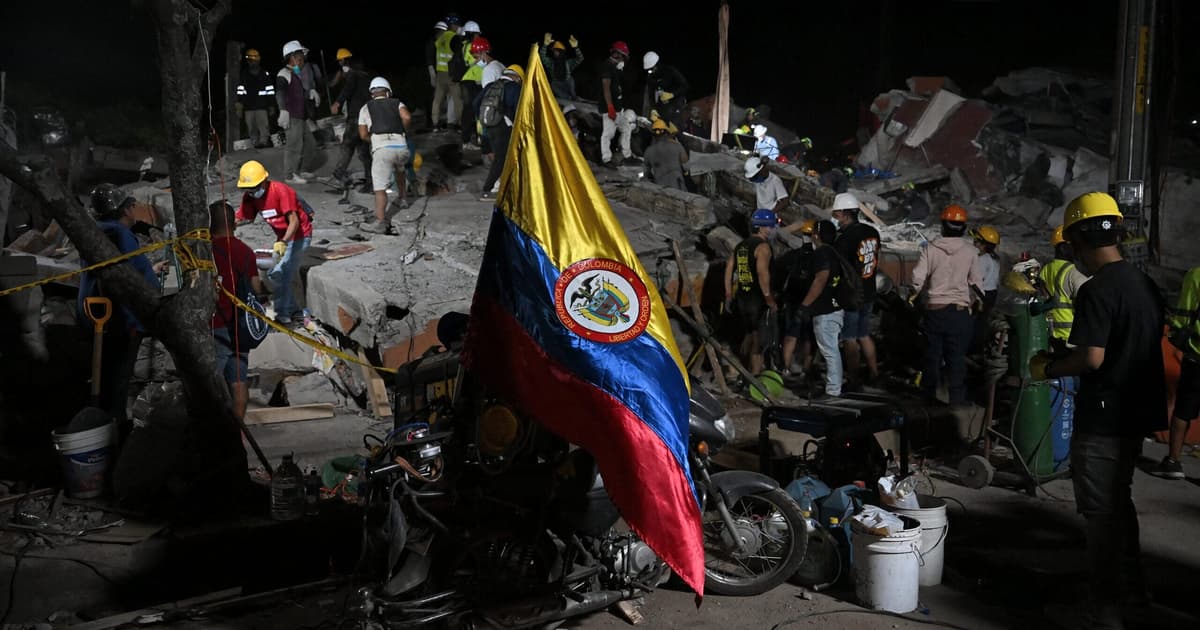 Conmebol fará doação para auxiliar vítimas do terremoto na Colômbia