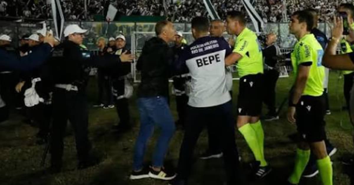 STJD suspende Admar Lopes e Felipe por confusão em Vasco x Vitória