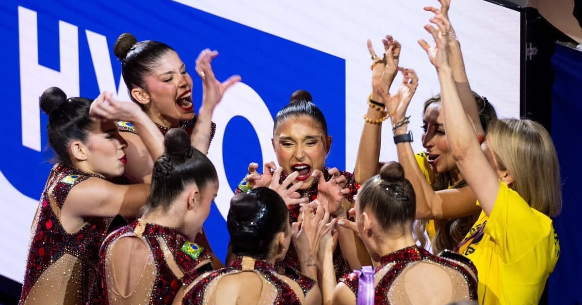 Mundial de ginástica rítmica ao vivo: Brasil busca primeira vaga olímpica