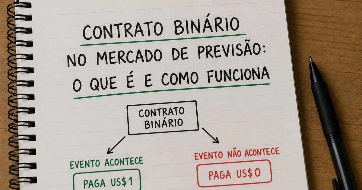 Contrato binário no mercado de previsão: o que é e como funciona