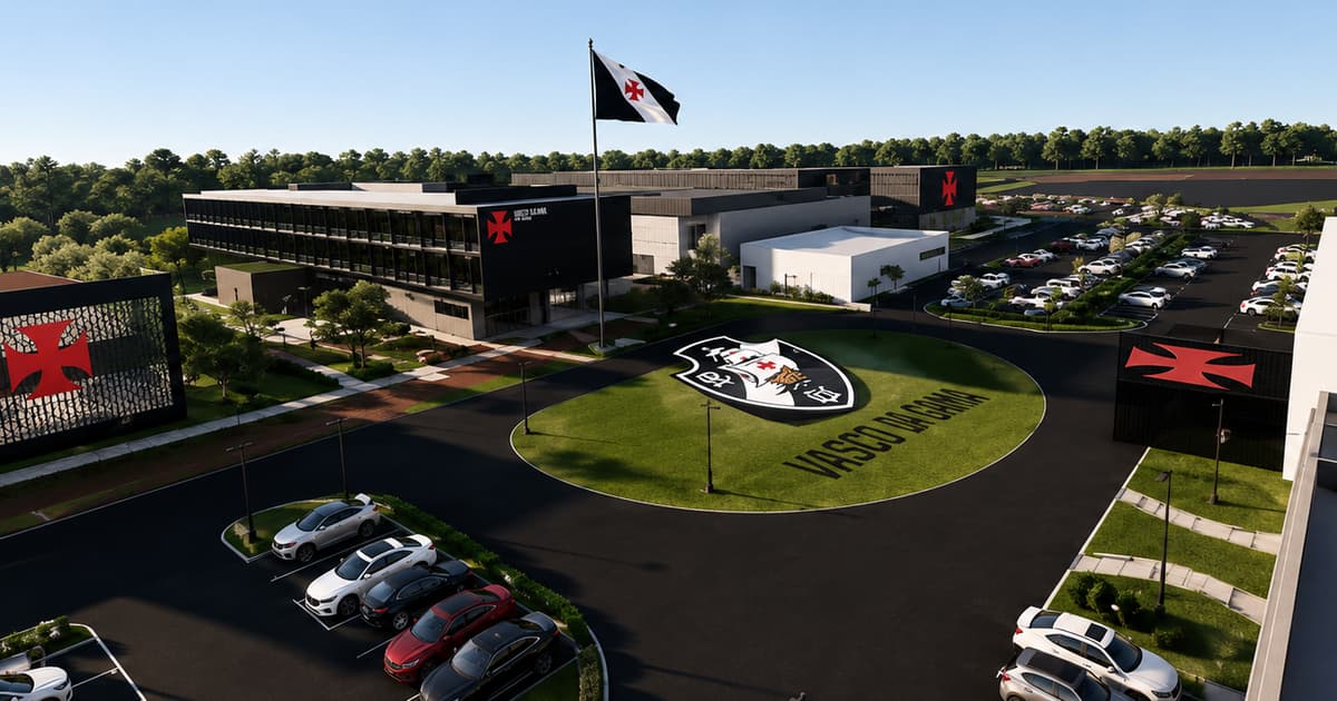 Lamacchia e Pedrinho apresentam projeto para novo CT do Vasco