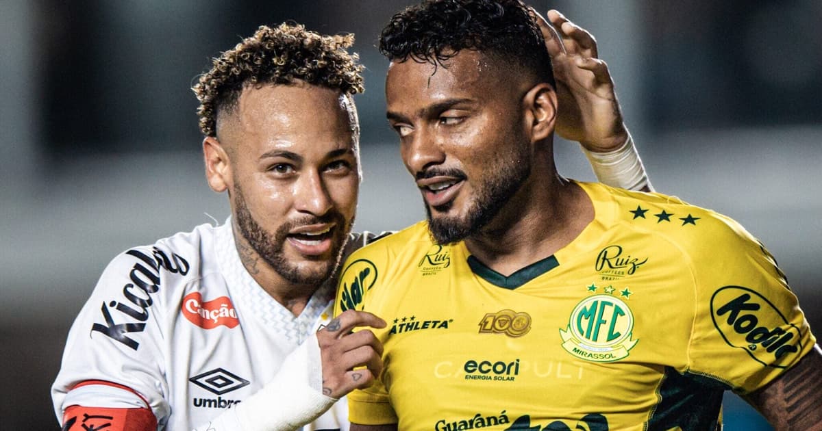 Santos x Mirassol: Reinaldo comenta duelo com Neymar: 'Privilégio'