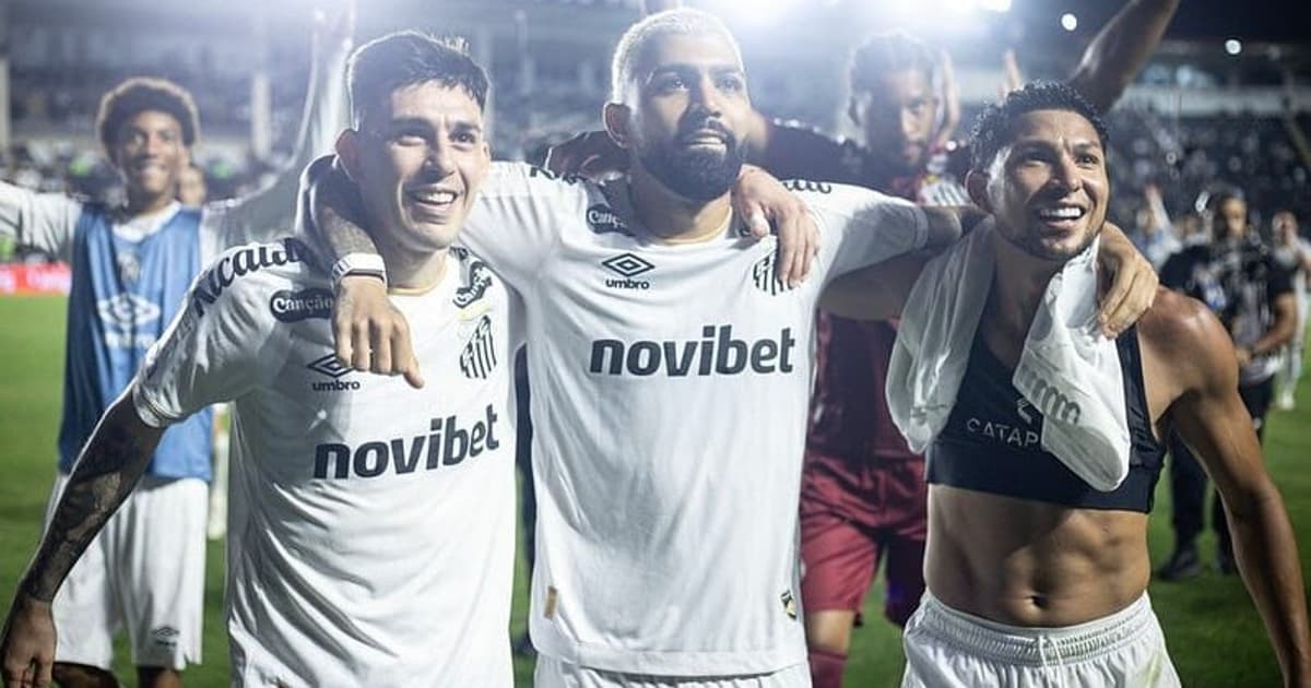 Gabigol exalta vitória do Santos diante do Vasco: 'Confiança para sequência'