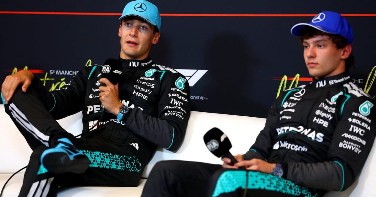Opinião: Russell e Antonelli vivem os dois lados da pressão na F1