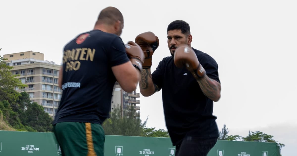 Ex-campeões do UFC, Poatan e campeãs olímpicas: treino do Spaten Fight Night agita praia do Rio