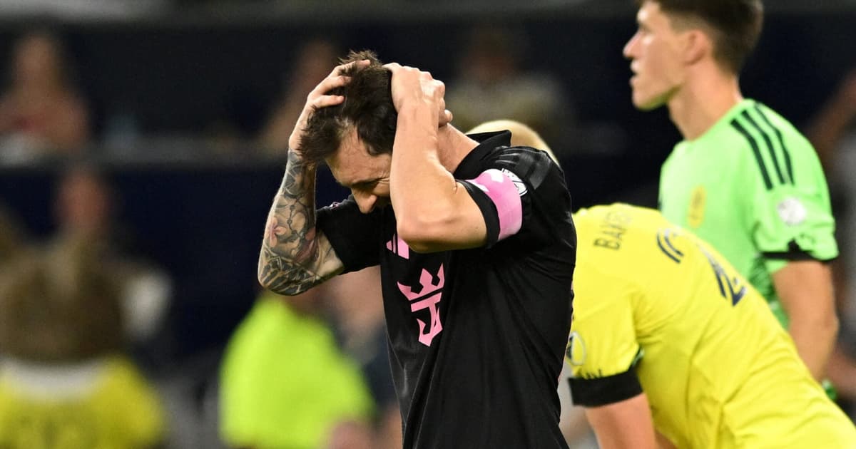 Messi perde pênalti, e Inter Miami é goleado pelo Nashville na MLS