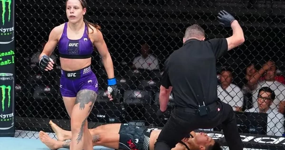 VÍDEO: brasileira vence com nocaute brutal no UFC Xangai