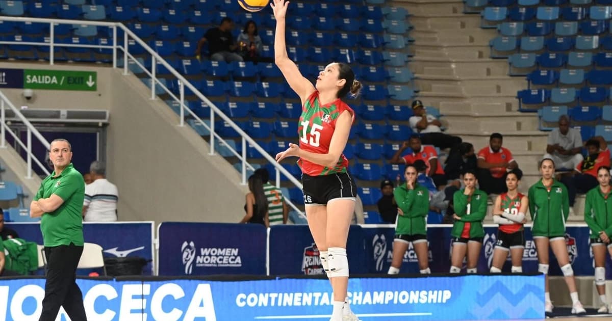 Vôlei: México vence set por 25 a 0 em torneio continental