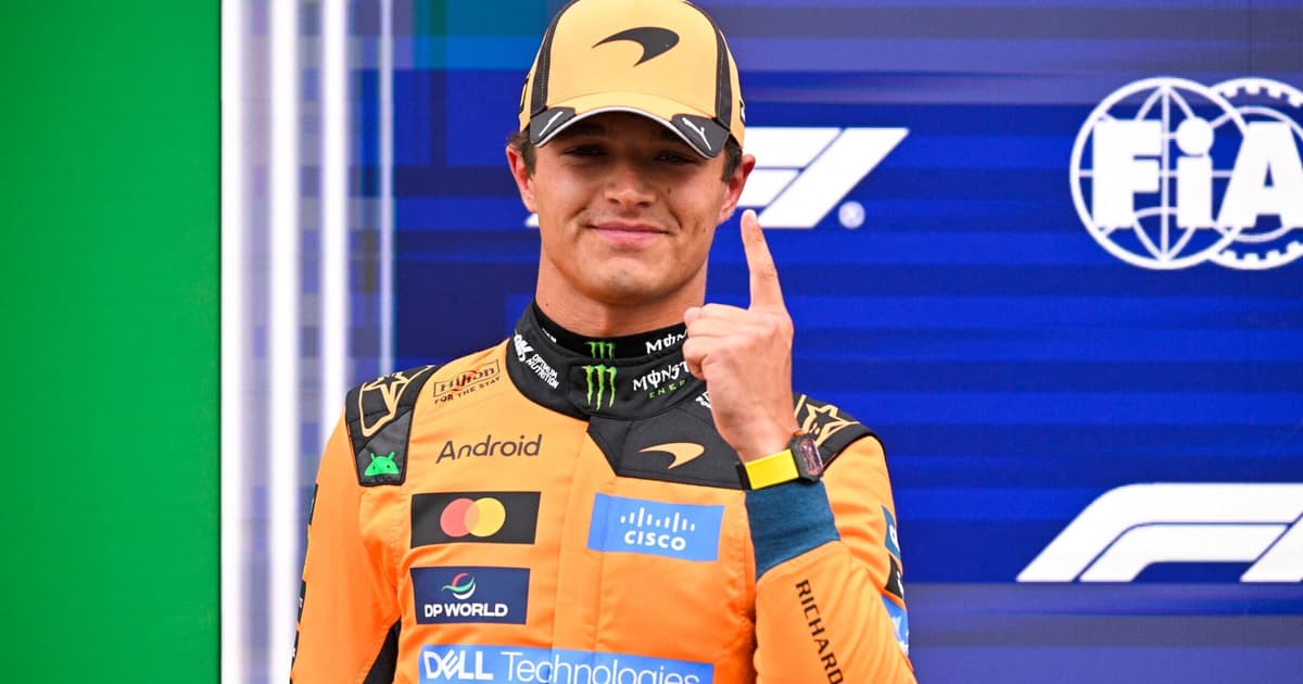 Atual campeão da F1, Lando Norris renova com a McLaren