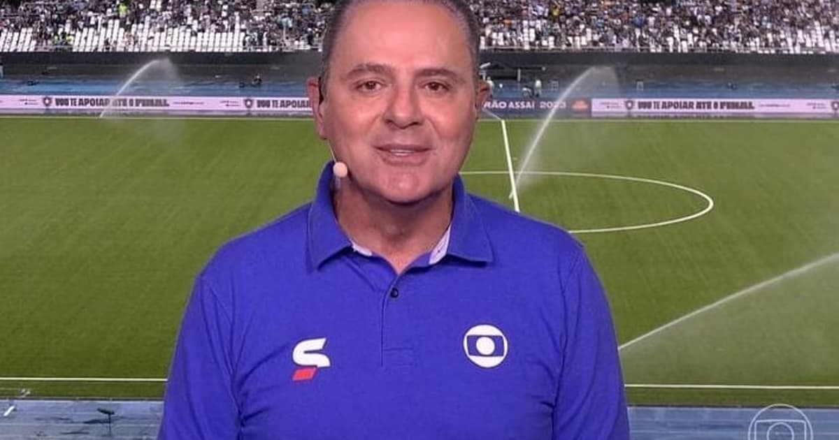 Luis Roberto faz discurso emocionante em Cruzeiro x Flamengo