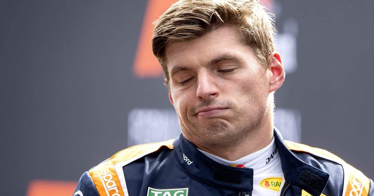 F1: Verstappen chega ao segundo maior jejum da carreira no GP da Holanda