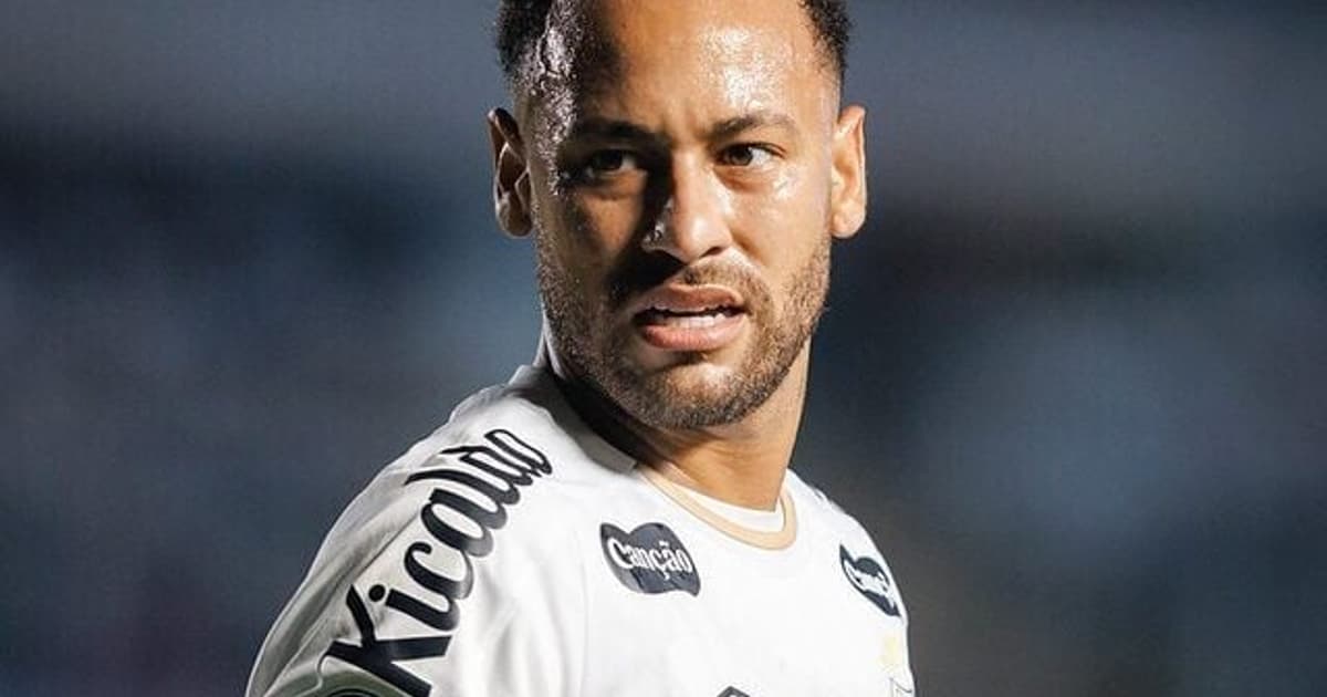 Neymar está fora do clássico entre Santos e Palmeiras pela Copa do Brasil