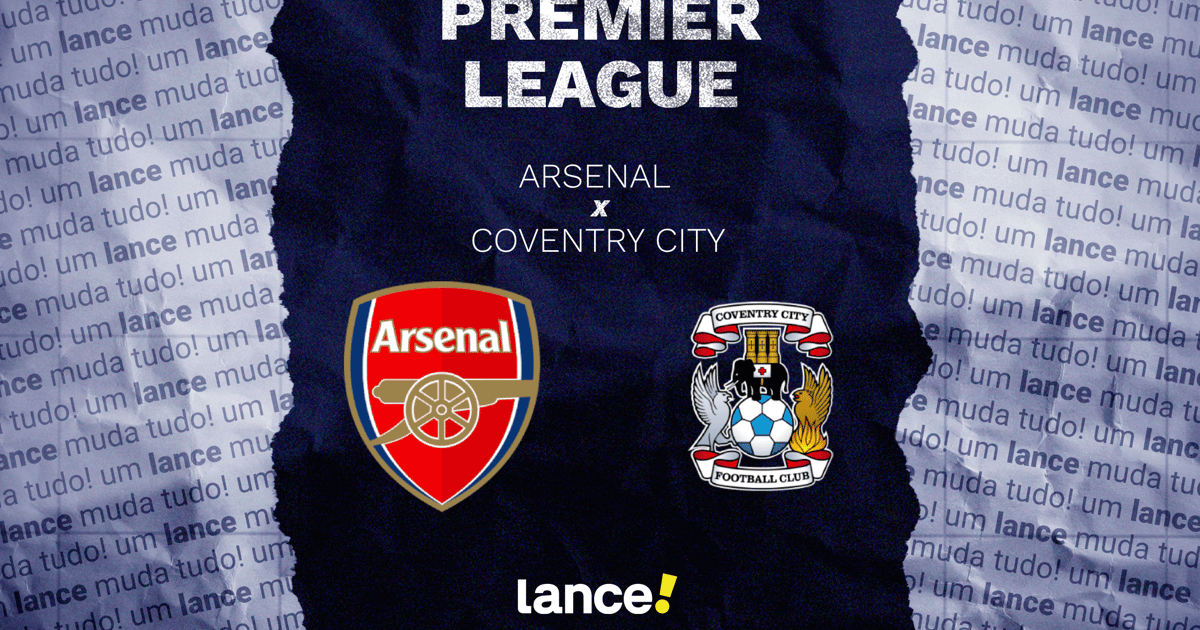 Arsenal x Coventry City: onde assistir a abertura da Premier League