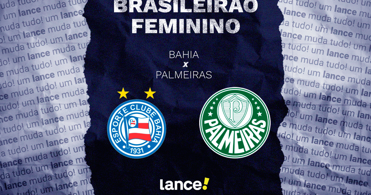 Bahia x Palmeiras: onde assistir ao jogo do Brasileirão Feminino