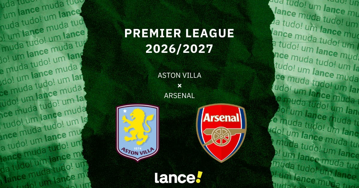 Aston Villa x Arsenal: onde assistir, horário e escalações