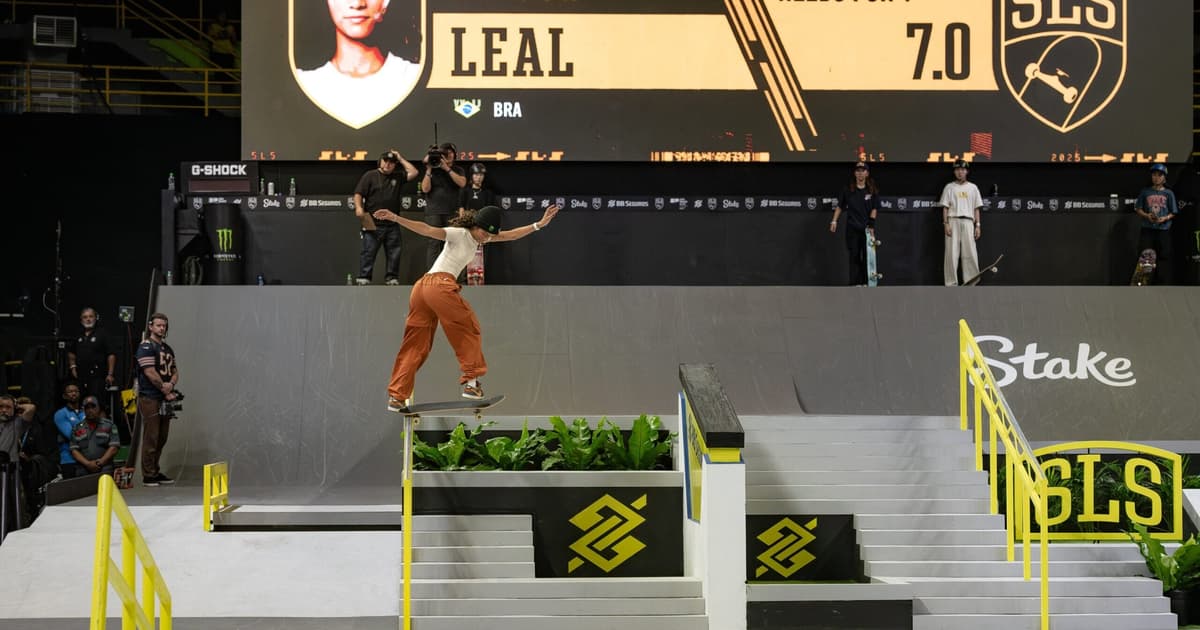 AO VIVO! Rayssa Leal busca título do SLS Takeover no Rio