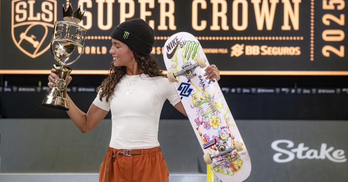 Rayssa Leal bate campeã olímpica e conquista SLS Rio Takeover