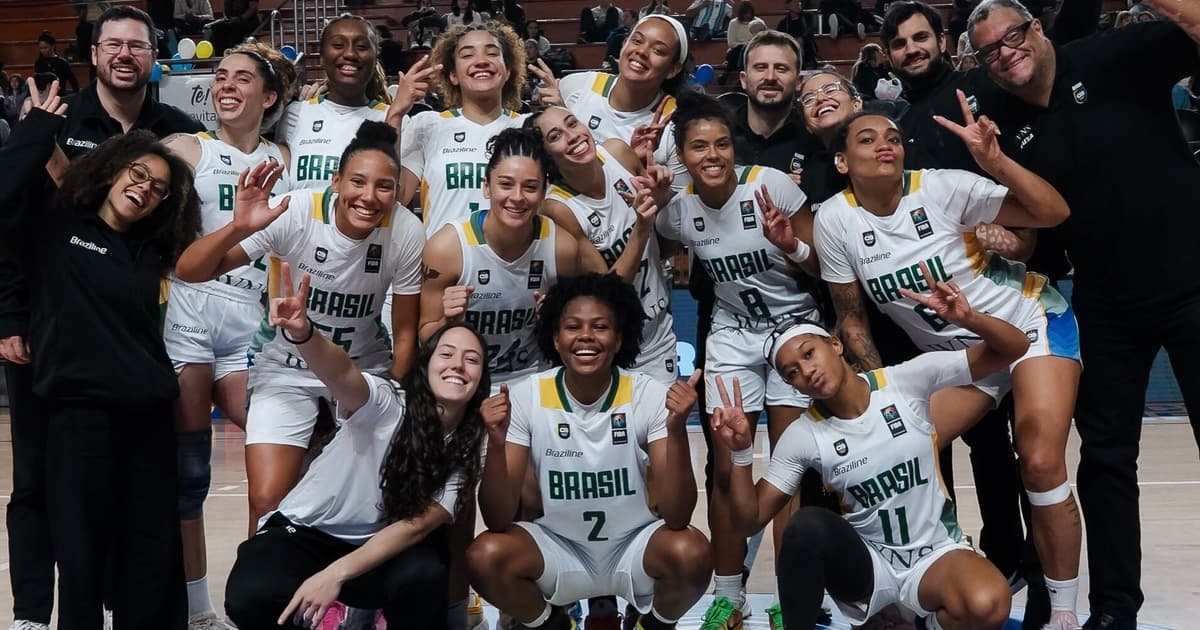 Classificado para a AmeriCup, Brasil vence Colômbia e é bronze no Sul-Americano