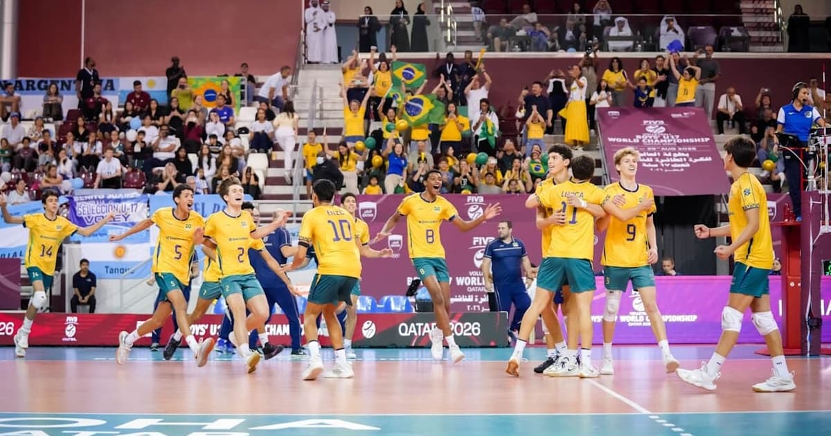 Bronze no Mundial sub-17 quebra jejum e reacende esperança no vôlei brasileiro