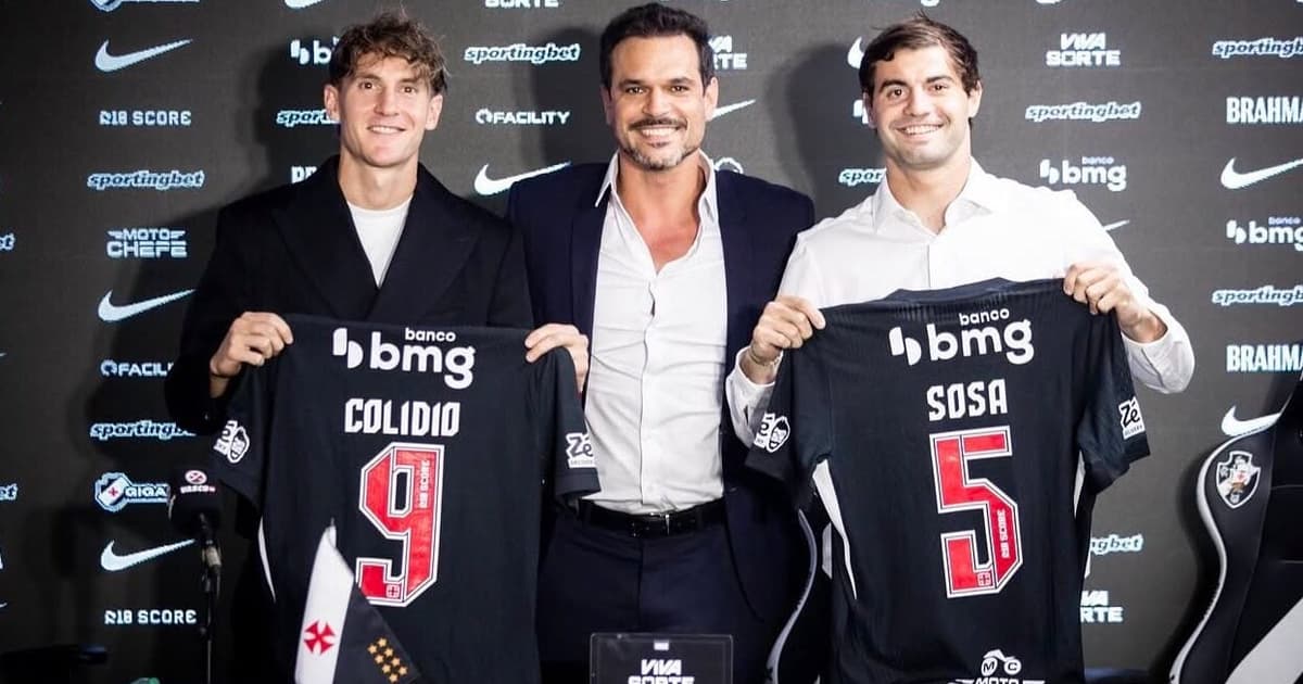 Vasco planeja até quatro reforços para fechar janela de transferências