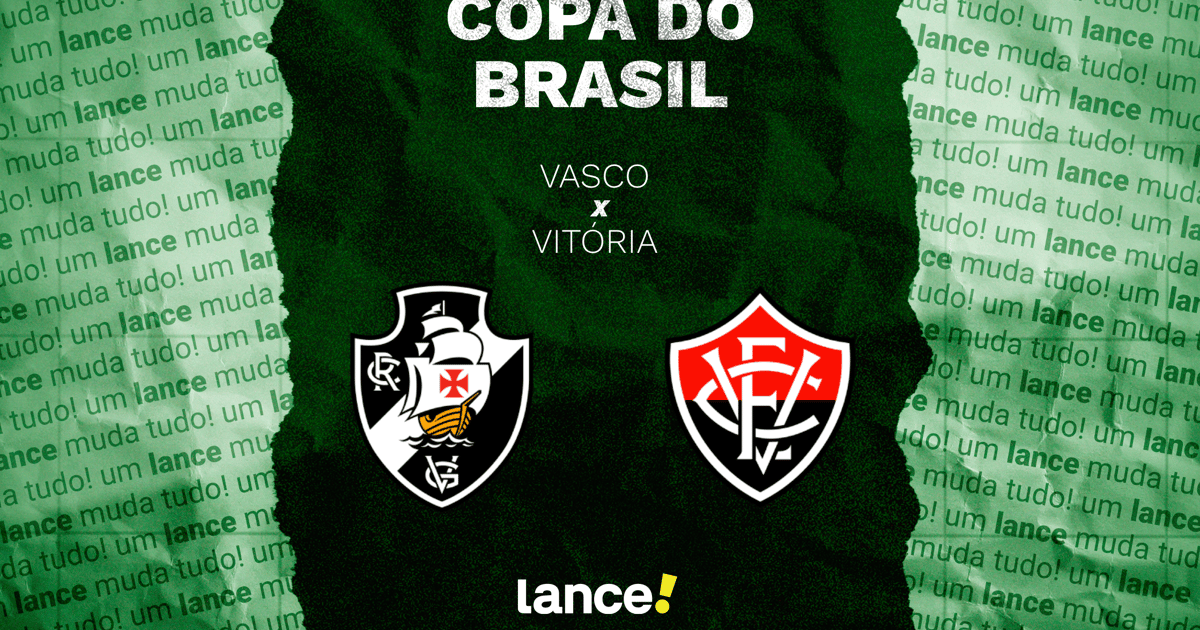 Vasco x Vitória: onde assistir e prováveis escalações do jogo pela Copa do Brasil