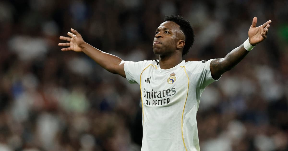 Real Madrid anuncia renovação de Vini Jr. até 2032