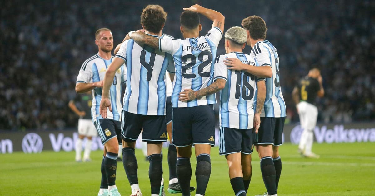 Veja gols em Argentina x Bolívia: Nico Paz amplia com golaço