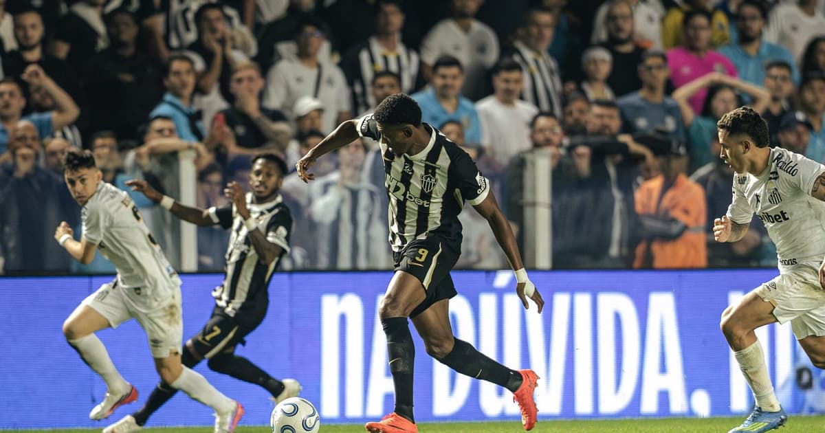 IA prevê resultado de Atlético-MG x Santos nas quartas da Sul-Americana 2025