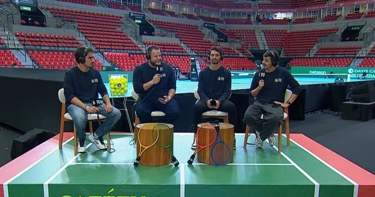 CazéTV prepara cobertura especial para a Copa Davis no Rio de Janeiro