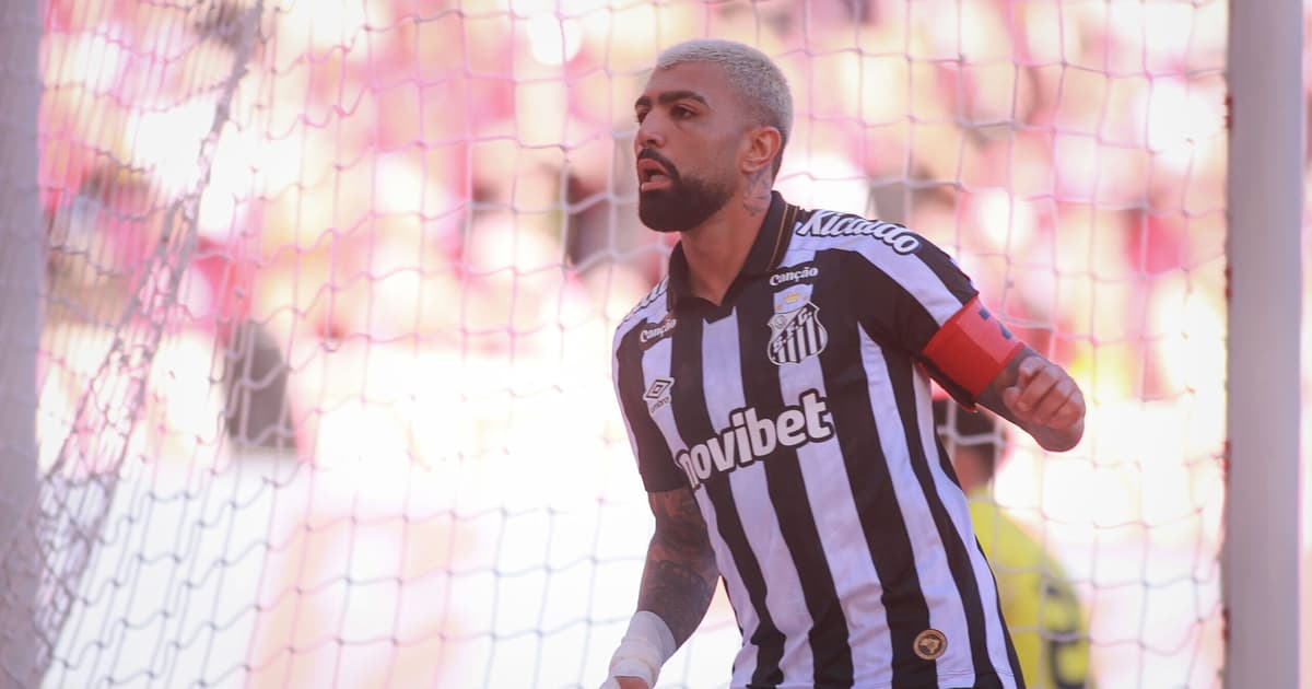 Gabigol vira assunto em Internacional x Santos: 'Nunca pode'