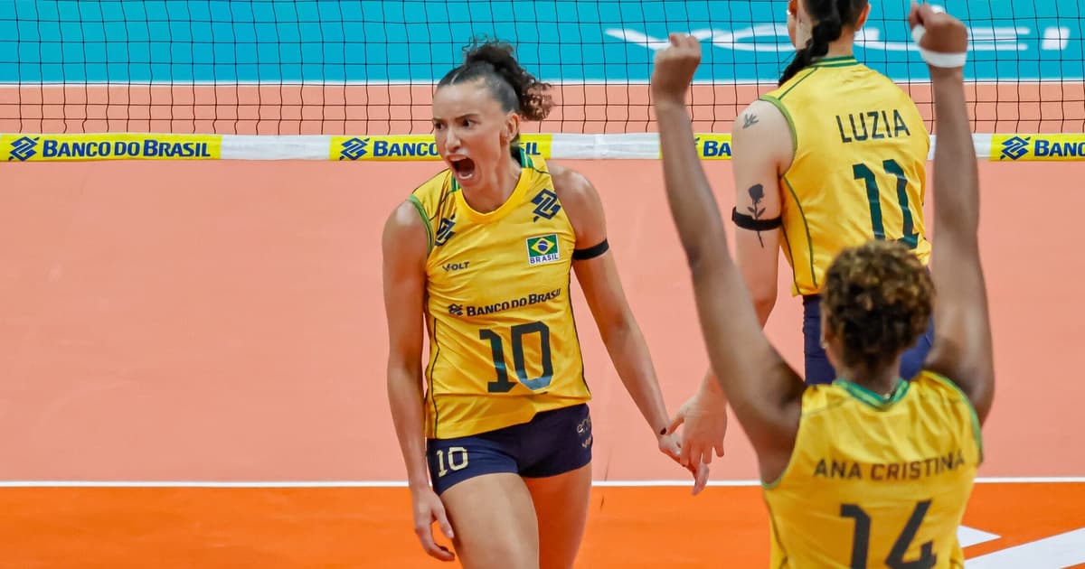 VÍDEO: Veja festa do Brasil após classificação às Olimpíadas de vôlei