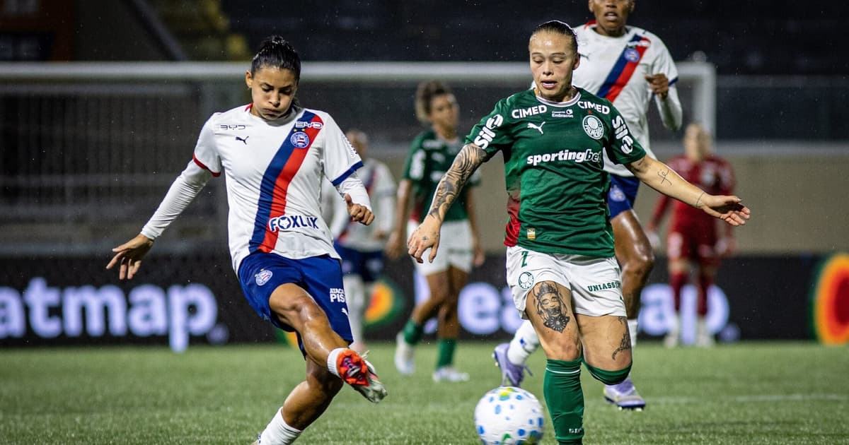 Bahia vence o Palmeiras nos pênaltis e avança às semifinais do Brasileirão Feminino