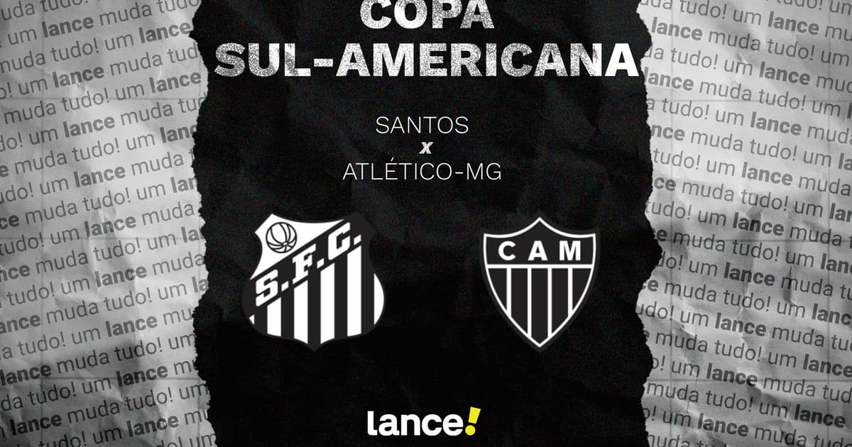 Imagem ilustrativa sobre Santos x Atlético-MG: Onde Assistir, Horário, Escalações e Informações da Sul-Americana