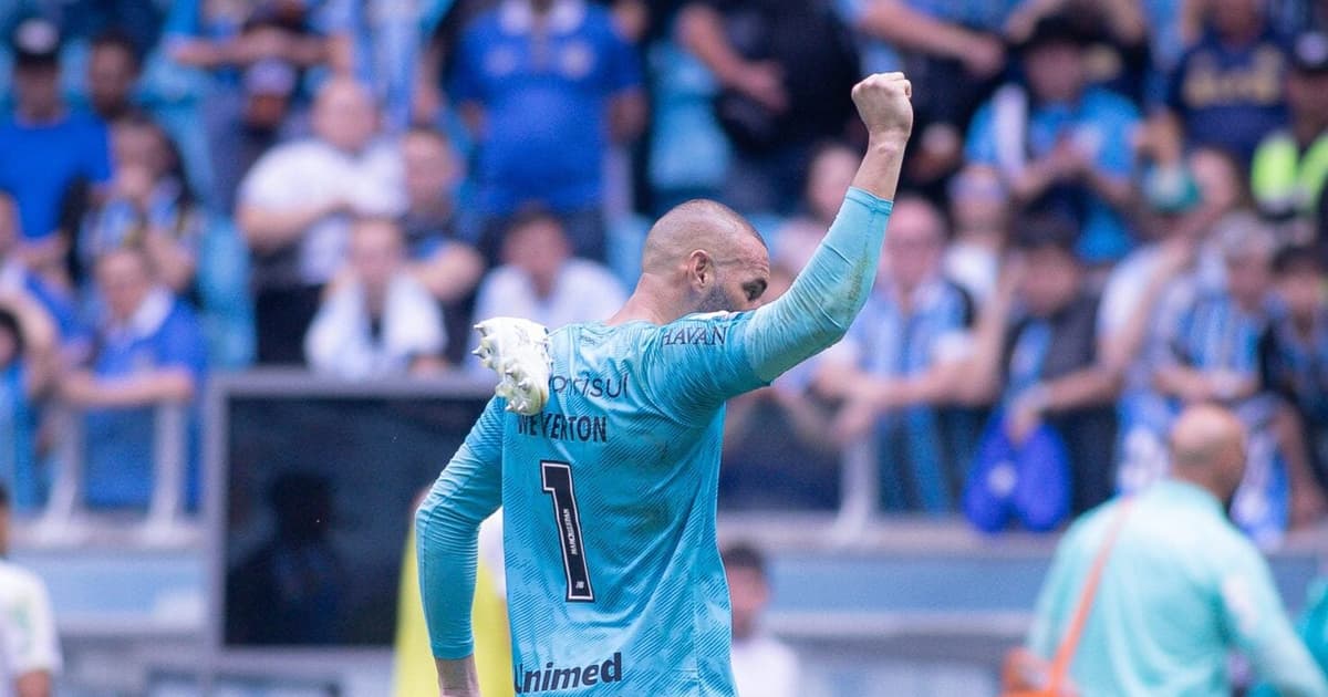 Weverton brilha e garante ponto importante para o Grêmio contra o Palmeiras