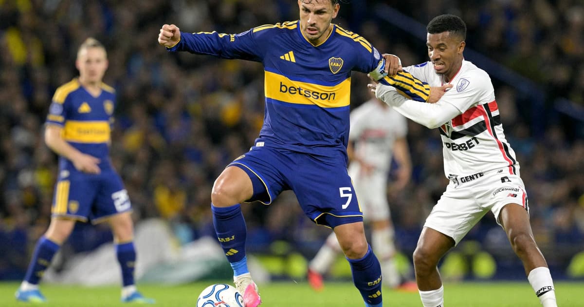 Photo: lance.com.br são paulo e boca em campo