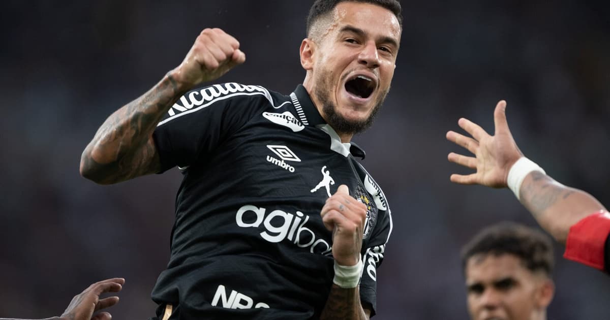 Coutinho comemora primeiro gol pelo Santos e valoriza atuação coletiva: 'Merecemos a vitória'