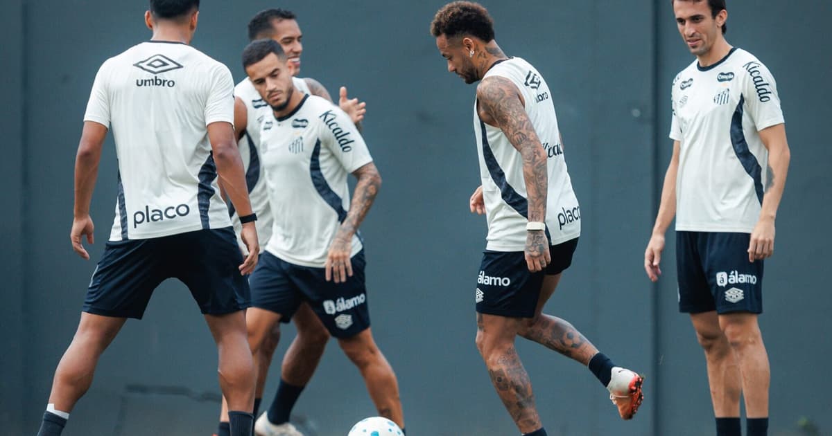 Neymar joga? Veja os relacionados para enfrentar o Atlético-MG