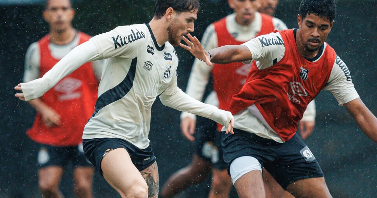 Atualização: Santos volta a treinar e foca no clássico contra o Palmeiras; saiba mais