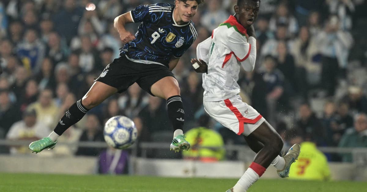 Argentina aplica uma goleada histórica em amistoso contra Burkina Faso