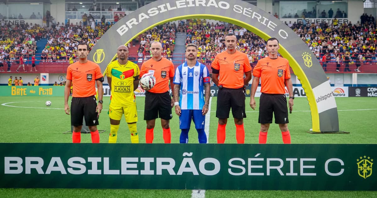 Jogo da Série C é adiado após quase duas horas de paralisação