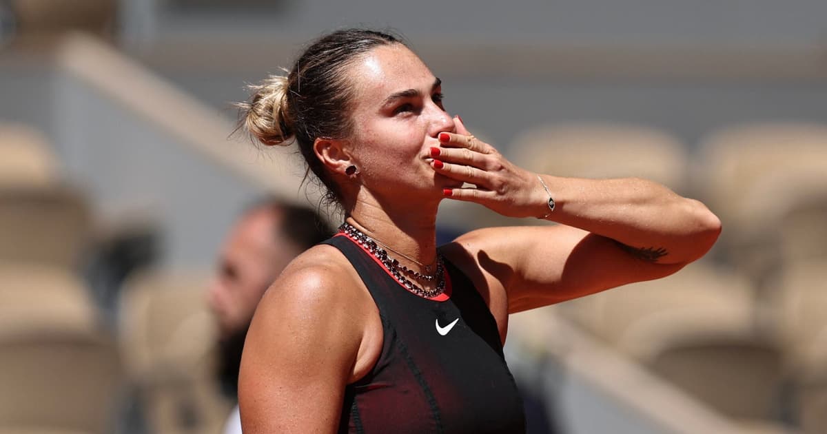 Sabalenka supera Neymar e Messi em conquista de prêmio