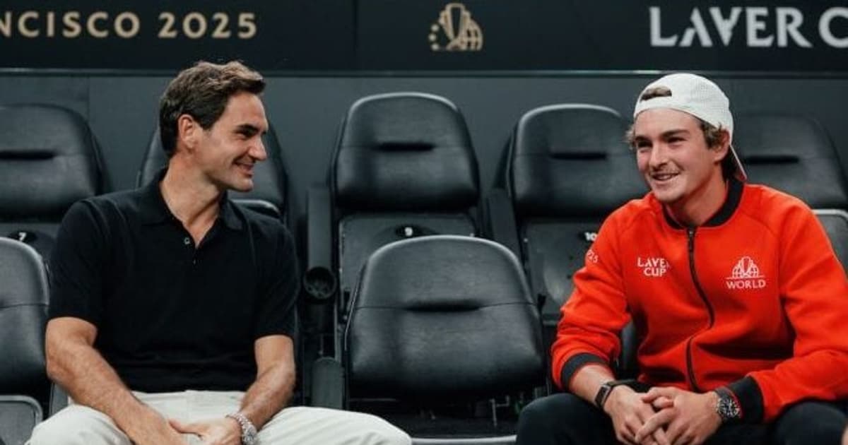 Federer responde a convite de João Fonseca: ‘Estou dentro’