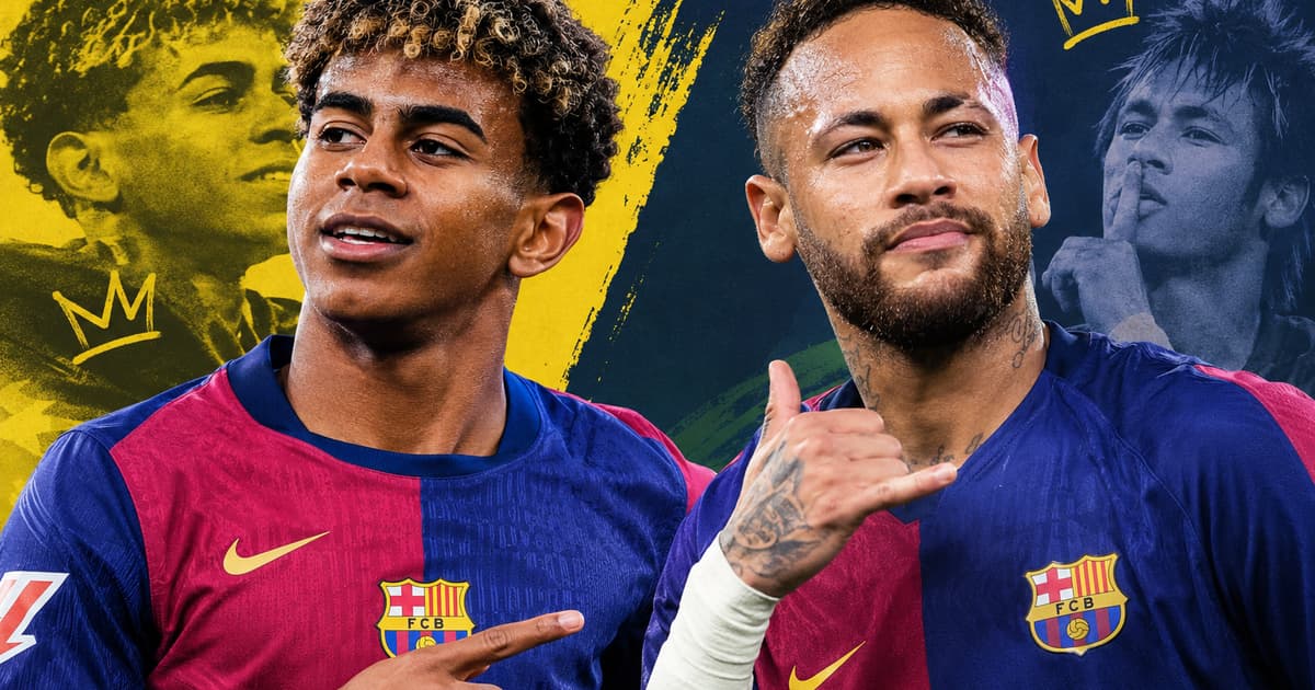 Photo: LANCE! Lamine Yamal x Neymar: as semelhanças dos craques