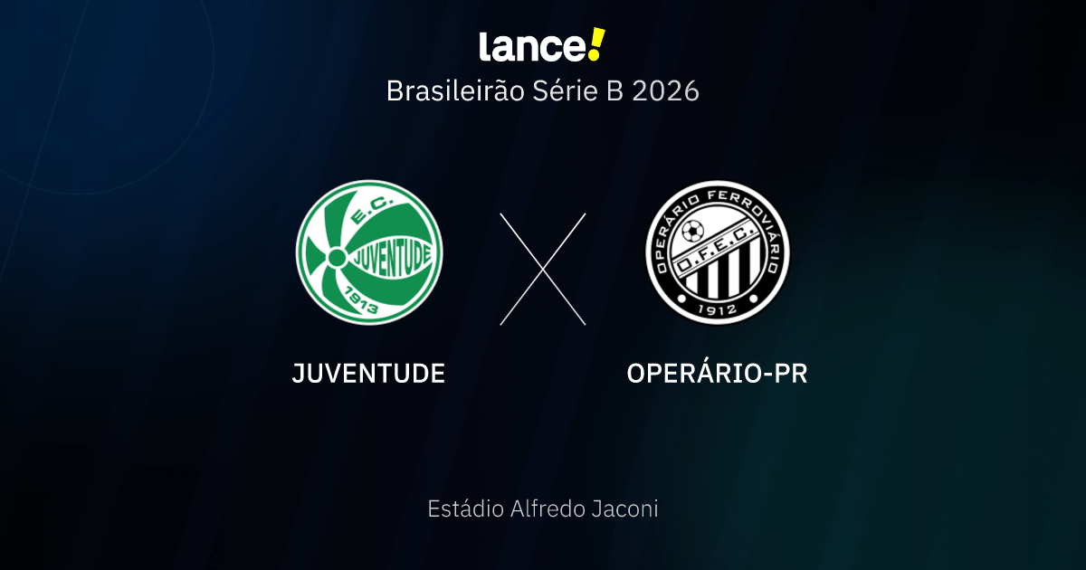 Imagem ilustrativa sobre Juventude x Operário-PR: 31ª rodada da Série B será transmitida ao vivo nesta sexta (02/10)