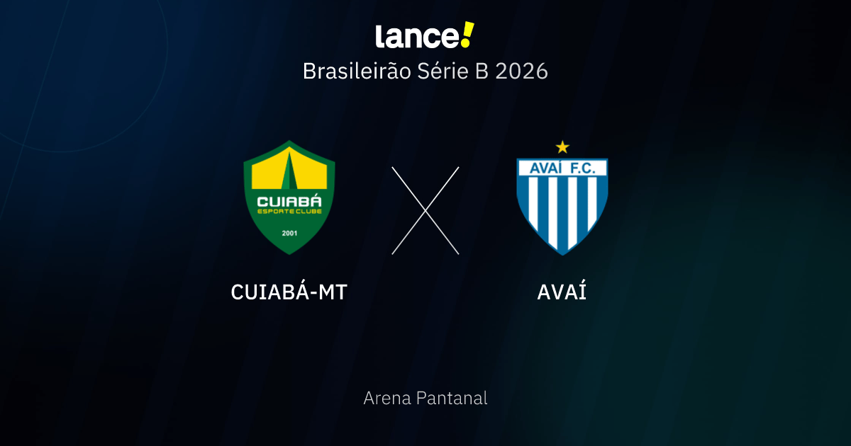 Cuiabá-MT e Avaí se enfrentam na Arena Pantanal em Cuiabá