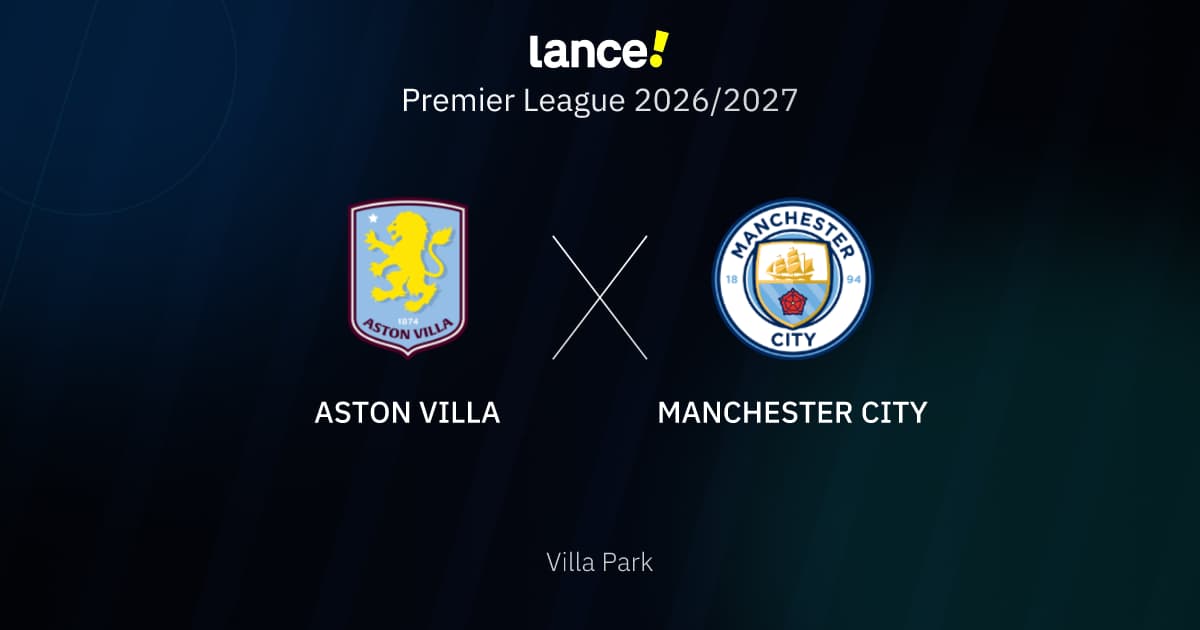 Photo: lance.com.br Premier League 2026/2027 - Aston Villa x Manchester City